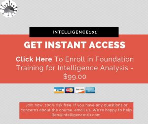 learn Online Intelligence Course: Foundation Training for Intelligence Analysis