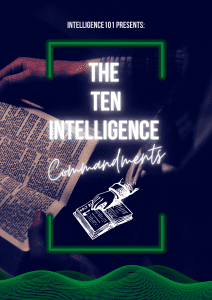 The 10 Intelligence Analyst Commandments